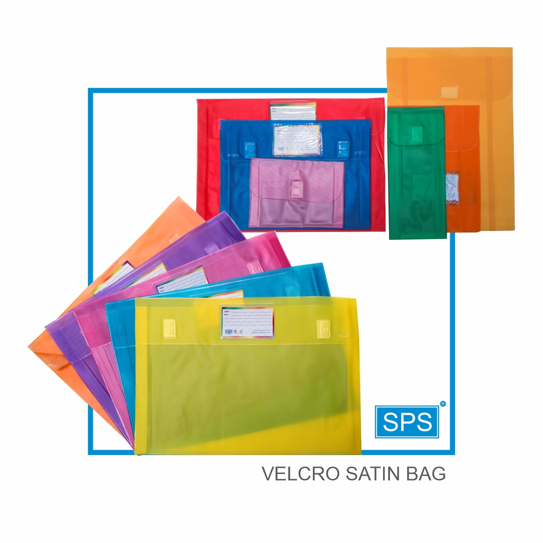VELCRO SATIN BAGS